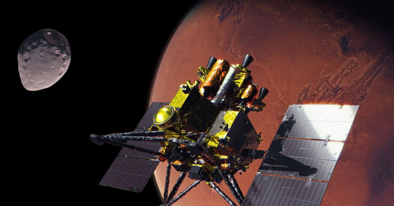 JAXA запустит зонд MMX для сбора первых образцов с марсианского спутника Фобос