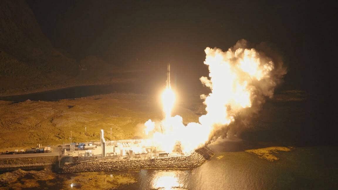 Isar Aerospace запустила первую в Европе полностью коммерческую орбитальную ракету из Норвегии