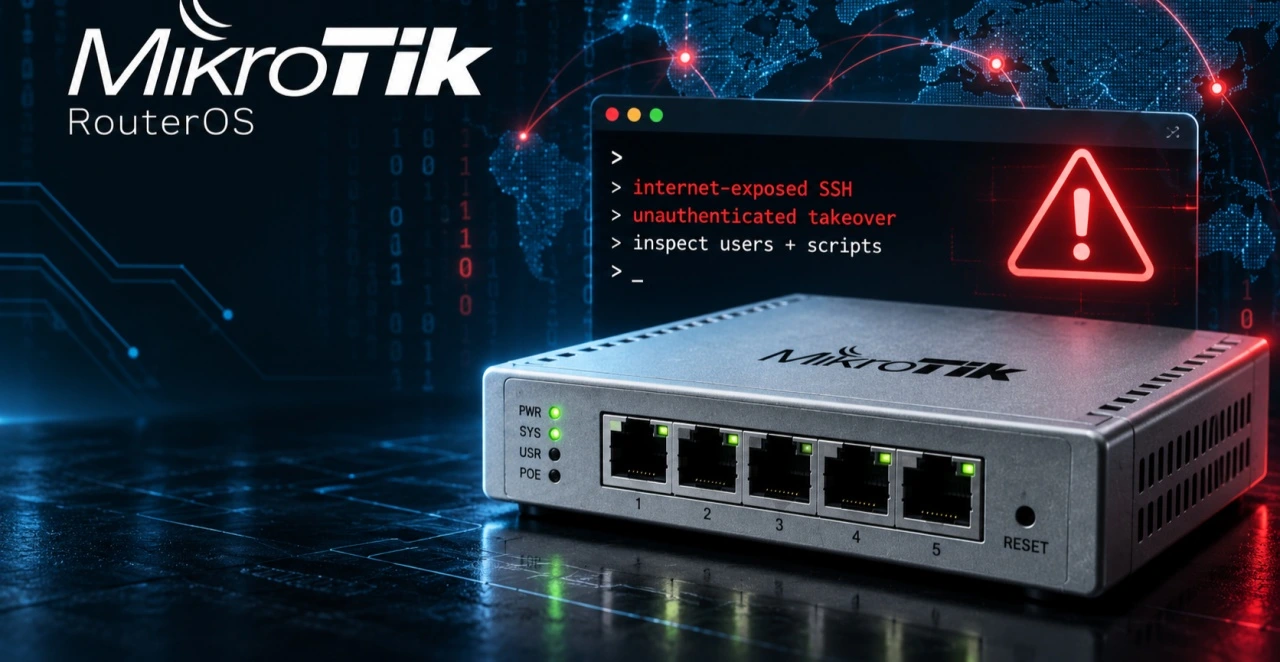 MikroTik выпустила исправления для шести уязвимостей RouterOS на фоне атак через SSH