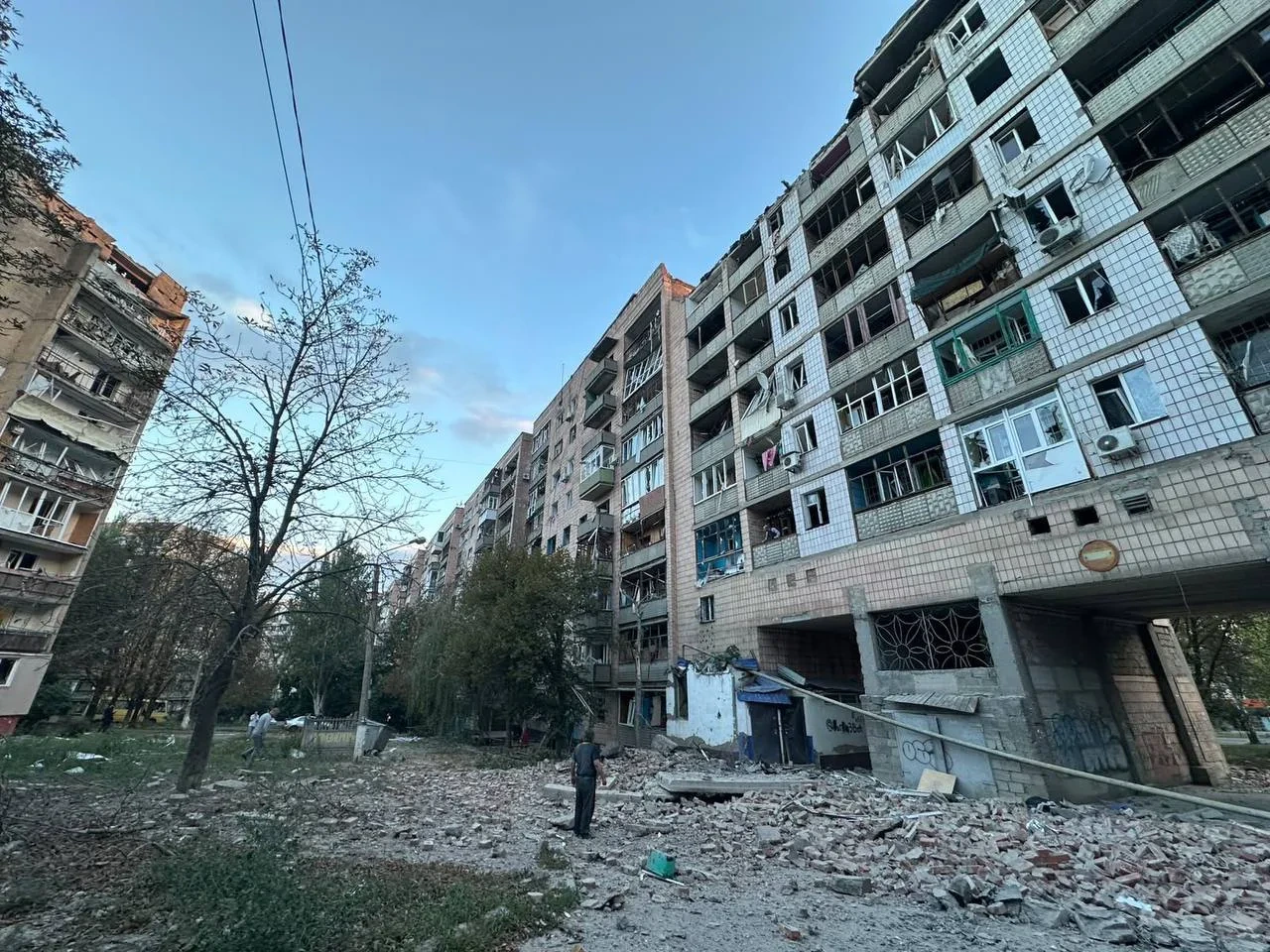 Российские авиаудары в Краматорске убили двух человек, ранили четверых
