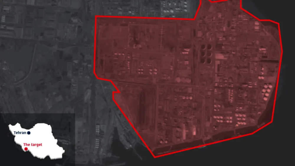 Israel strikes Iranian petrochemical complex, killing five amid rising tensions