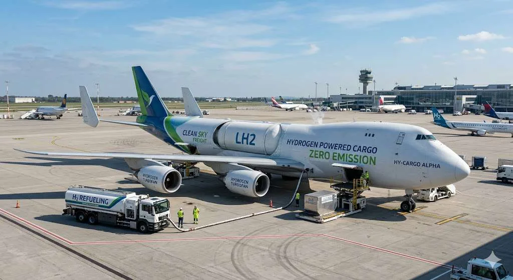 China tests hydrogen-powered cargo drone, marking aviation milestone