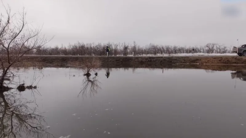 Dam Breach Near Astana Floods Fields, Residents Advised to Prepare