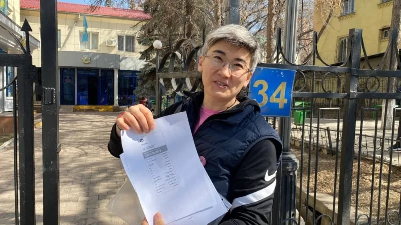 HRW urges Kazakhstan to drop charges against activist Zhanar Sekerbayeva